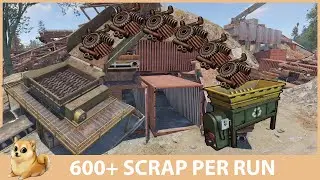 Rust - Junkyard - How to Get 600+ Scrap Per Run