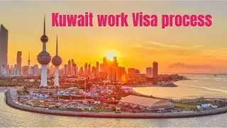 Kuwait work visa stamping process in India/gulf countries work visa