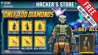 I GOT ALL RARE ITEMS FROM HACKER STORE | I Got MADBRICKS BUNDLE IN FREE FIRE | The Game Infintz