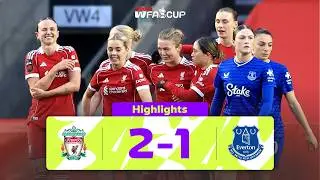 REDS TRIUMPH IN DERBY 🔴 | Liverpool (2-1) Everton | Fifth Round | Adobe Women's FA Cup 2025-26
