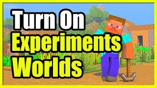 How to Turn On Experiments  in Minecraft World (Easy Tutorial)