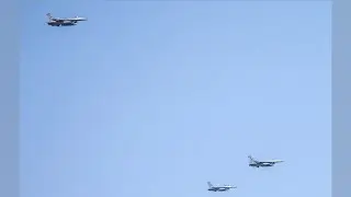 New Jersey Air National Guard honors essential workers with flyover