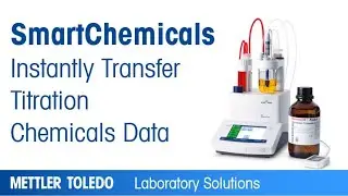 SmartChemicals instantly transfer all titration chemicals data