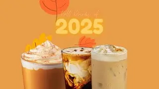 🍁🍂The new Fall 2025 Drinks🍂🍁| PSL Season 🍁🍁🍁| New York Coffee Shop