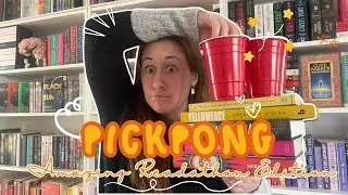 PICKPONG // TBR GAME // Amazing Readathon Edition