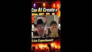 Can AI Create a REAL Hair Metal Album? (Live Experiment) 📱