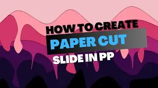 how to create paper cut effect in powerpoint