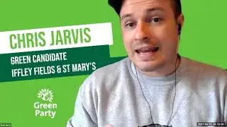 Oxford City Green Party Manifesto Launch