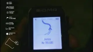 Sigma ROX 7 / 11 GPS projektowanie trasy, import oraz prezentacja w terenie