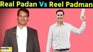 एक मंच पर आमने-सामने Reel Padman और Real Padman | Akshay Kumar and Arunachalam Muruganantham