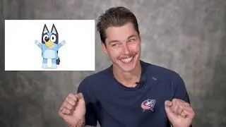 Labubu&rsquo;s, Benson Boone & Bluey! Blue Jackets Alumni and Players Get Put to the Test! | Then and Now