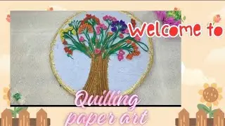 diy quilling paper wall decor#quilling #diy#youtubeshorts #shorts 