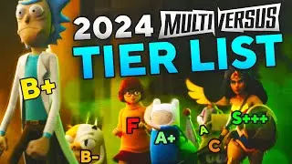 PRO PLAYER's 1v1 TIER LIST for MultiVersus! (2024)