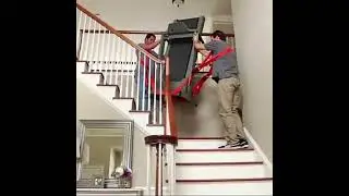 Adjustable Furniture Teamstrap Moving and Lifting Straps!