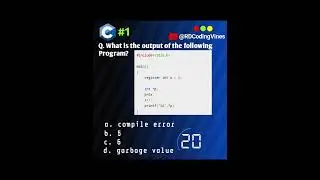 C Quiz || Participate and Learn 