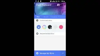How to setup flash keyboard