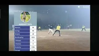 Harsheet Mukesh Patil Play right cricket academy vs Cricket Life Acad LITTLE CHAMPS CUP U-11 live