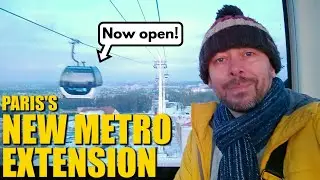 The Paris Suburban Cable Car Is NOW OPEN (And Predictably, I Love It)