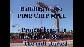 CHAMPION INT. P'COLA BUILDING OF THE PINE CHIP MILL 1996