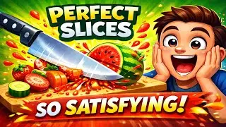 Perfect Slices Live Bangla | Satisfying Gameplay 🔪🍅 |
