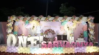 SARVAGNYA  1 ST BIRTHDAY VIDEO