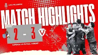 ⚽ Superga - Futsal Varese 2-3 | Highlights Calcio a 5 | ⚪🔴