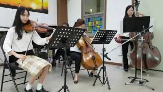 내 주를 가까이 하게 함은(바이올린 황은선, 첼로 김경회, 콘트라베이스 용예랑, 피아노 조숙경)