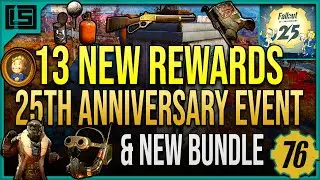 13 NEW Free Rewards for the Fallout 25th Anniversary Challenge Event & Bundle! | Fallout 76
