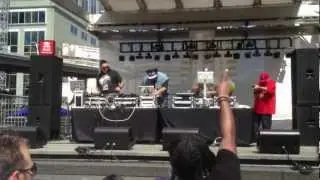A TRIBE CALLED RED ∆ MAD DECENT BLOCK PARTY TORONTO ∆ LIVE CLIP ∆ THEKNWLDG.com