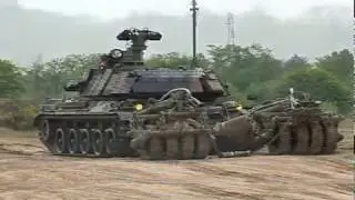 French Army AMX 30 B2 DT Mine Clearing Vehicle