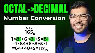 Octal to Decimal Number Conversion in Java Program