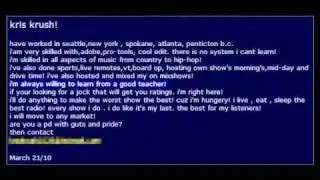 How Not To Get A Job In Radio #2