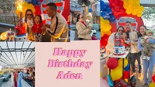 BIRTHDAY CELEBRATION OF ADEN (BHANJA BABU)(birthday party ma mukbang 😂😂)
