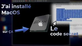 J'ai réussi a installer MacOS sur un processeur AMD #apple #hackintosh #tech
