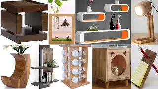 Stylish Wood Furniture and wooden Decor Ideas to Transform Your Space/mini woodworking projects idea