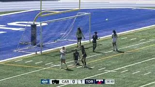 HIGHLIGHTS: Toronto 2, Carleton 0 (Women's Soccer)