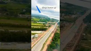kanya kumari 🥰# Flight journey 🛫 # Bobbili Raja Venkatesh # Divya barathi # ytshorts #shorts