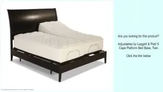 Adjustables by Leggett & Platt S Cape Platform Bed Base, Twin