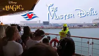 The Muster Drill | In Full | Radio Announcements | Disney Magic Bahamian Cruise | 22nd August 2025