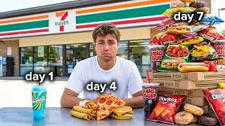 I Only Ate 7-Eleven For A Week, But Doubled My Budget Every Day