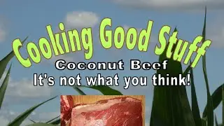 Coconut Beef 1:  The marinade