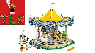 Lego 10257 carousel speed build video