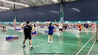 รายการ FreedomCup#7 น้องโม/เจมส์ [รอบแบ่งกลุ่ม-แมตช์1] #Freedomcup7 #badmintonwithus #ตีมั่ว #ตีแบด