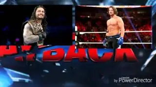 WWE PAYBACK 2016 full match card