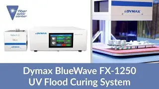 Dymax BlueWave FX-1250 UV Flood Curing System - Available from Fiber Optic Center