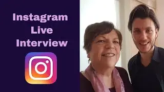 Live Interview auf Instagram von geheime Mentoren mit Roswitha 2019