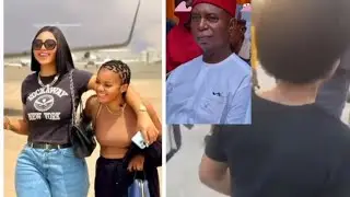 L'arr3st@tion de l'amie de Regina Daniels et son frère, part Ned Nwoko,lors d'une vidéo en 