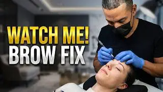 ⭐ Microblading for Overplucked Brows? Watch This Celebrity PMU  Fix for Hair Loss  | C. Drummond