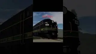 We rode on the Reading but it's EMD FP7 #electromotivediesel #emdtrain #diesellocomotives #reading