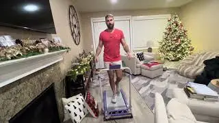 Walking Pad Treadmill with 15% Incline & Adjustable Height, 4 in 1 Walking Pad with Handle Bar
